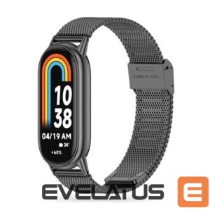 Rihm Tech-Protect  Tech-Protect MilaneseBand Strap for Xiaomi Smart Band 8 / 8 NFC - Black 