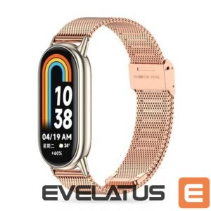 Rihm Tech-Protect  Tech-Protect MilaneseBand Strap for Xiaomi Smart Band 8 / 8 NFC - Pink 