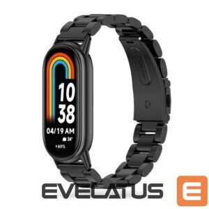 Siksniņa Tech-Protect  Tech-Protect Stainless Bracelet for Xiaomi Smart Band 8 / 8 NFC - Black 