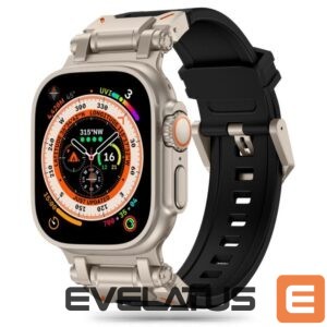 Dirželis Tech-Protect  Tech-Protect Delta Pro Strap for Apple Watch 4 / 5 / 6 / 7 / 8 / 9 / SE / Ultra 1 / 2 (42/44/45/49 mm) - Black-Titanium 