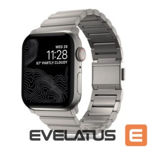 Siksniņa Tech-Protect  Tech-Protect SteelBand for Apple Watch 4 / 5 / 6 / 7 / 8 / 9 / SE / Ultra 1 / 2 (42/44/45/49 mm) - titanium 