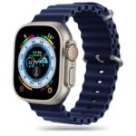 Siksniņa Tech-Protect  Tech-Protect IconBand Pro Strap for Apple Watch 4 / 5 / 6 / 7 / 8 / 9 / SE / Ultra 1 / 2 (42/44/45/49 mm) - Navy Blue 