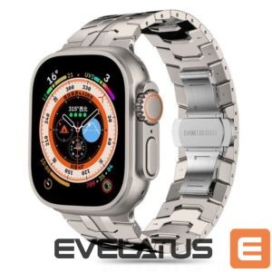 Siksniņa Tech-Protect  Tech-Protect Stainless Line bracelet for Apple Watch 4 / 5 / 6 / 7 / 8 / 9 / SE / Ultra 1 / 2 (42/44/45/49 mm) - titanium 