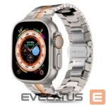 Strap Tech-Protect  Tech-Protect Stainless Line Bracelet for Apple Watch 4 / 5 / 6 / 7 / 8 / 9 / SE / Ultra 1 / 2 (42/44/45/49 mm) - Titanium Orange 