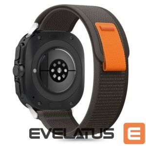 Strap Tech-Protect  Tech-Protect Nylon Strap for Samsung Galaxy Watch Ultra (47mm) - Black/Orange 