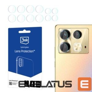 Protective glass 3MK  3mk Lens Protection  Hybrid Camera Glass for Infinix Note 40 - Clear 