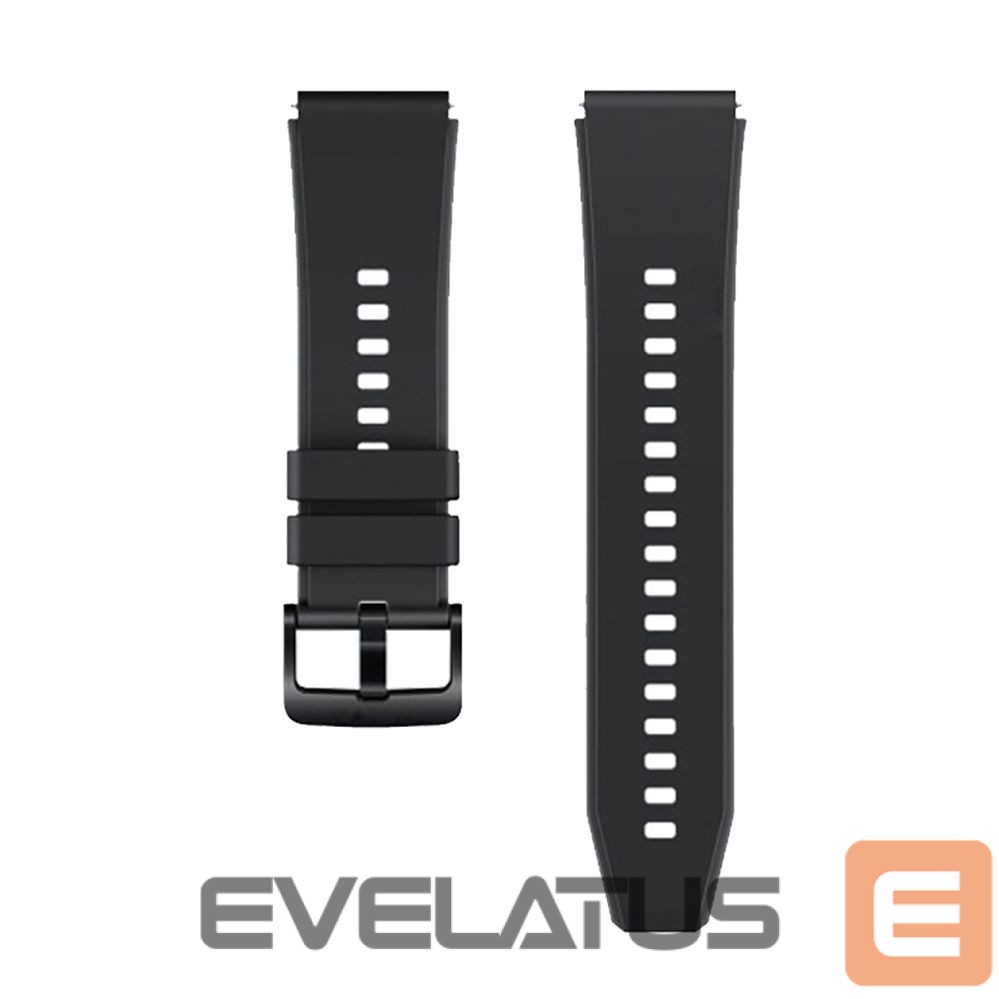 Strap Hurtel Silicone Strap for Huawei Watch GT 2 / 3 / 4 / 2 Pro / 3 Pro / 4 Pro / GT 2e - Black