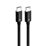 Кабель Forcell  Cable USB C to USB C Forcell F-Energy QC4.0 PD 3A 60W 3 m C338 black 