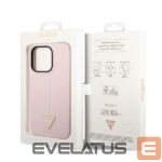 Aizmugurējais vāciņš Guess  Guess Silicone Triangle iPhone 14 Pro 6.1" Case - Purple 