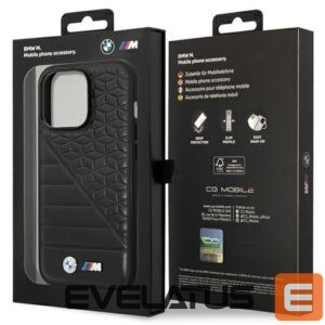 Aizmugurējais vāciņš BMW  BMW Bi Pattern Case for iPhone 14 Pro 6.1" - Black 