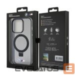 Aizmugurējais vāciņš BMW  BMW Ring Stand M Collection MagSafe Case for iPhone 15 Pro - Black 