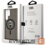 Nugarėlės dėklai Karl Lagerfeld  Karl Lagerfeld IML Ikonik MagSafe Case for Samsung Galaxy S24 Ultra - Black 