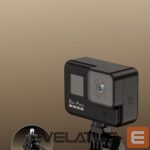 Fotoaparato priedas Hurtel  Selfie stick WH181-Y1S 1.75m aluminum alloy telescopic tripod with phone holder - black 