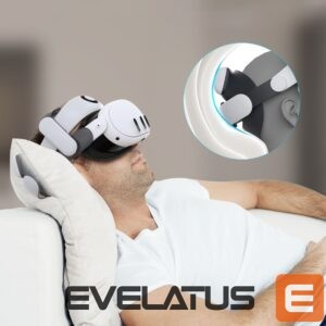 Other Computer Accessory BoboVR  BoboVR S3 Pro strain relief strap for Meta Quest 3 VR goggles + B100 external battery - white and black 