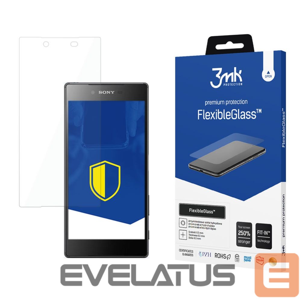 Protective glass 3MK Hybrid glass 3mk FlexibleGlass for Sony Xperia Z5 Premium