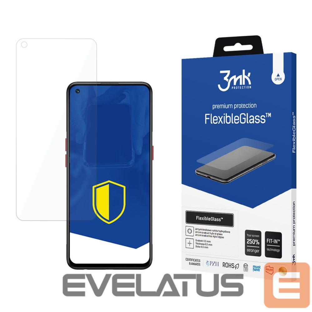 Protective glass 3MK Hybrid glass 3mk FlexibleGlass on Oppo Reno 5 Marvel Edition