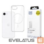 Back panel cover 3MK  3mk MagCase Case for Apple iPhone 16e / SE4 - Transparent 