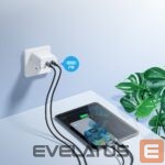 Laikikliai ir stovai Choetech  Choetech XCC-1014 USB-C / USB-C PD 60W cable - gray 