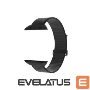 Siksniņa Puro  Puro Sport Nylon Strap for Apple Watch 42 / 44 / 45 / 49 mm - Black 