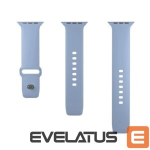 Siksniņa Puro  Puro Icon Silicone Strap for Apple Watch 42 / 44 / 45 / 49 mm - Light Blue (2 pcs.) 