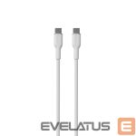Converter Puro Elektrik  Puro Soft USB-C - USB-C 60W 1.5m silicone cable - white 