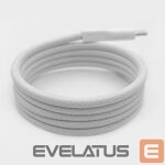 Kaabel Puro Elektrik  Puro Magnetic USB-C - USB-C 60W USB 3.2 (20 Gbps) 1m Magnetic Cable - White 