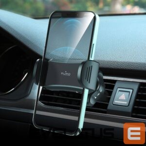 Auto turētājs Puro Elektrik  Puro Spring 2 Smartphone Holder for Air Vent - Black 