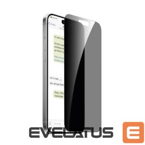 Kaitseklaasid Puro  Puro Privacy Tempered Glass for iPhone 16 Pro Max / iPhone 15 Pro Max 