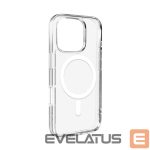 Back panel cover Puro  Puro Lite Mag MagSafe Silicone Case for iPhone 16 Pro - Transparent 