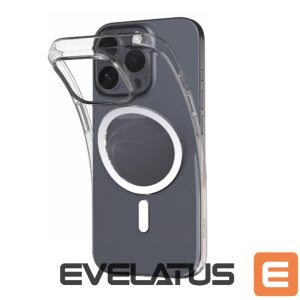 Aizmugurējais vāciņš Puro  Puro 03 Mag MagSafe Silicone Case for iPhone 16 Pro - Transparent 