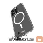 Tagakaaned Puro  Puro Impact Clear D3O MagSafe Silicone Case for iPhone 16 Plus - Transparent 