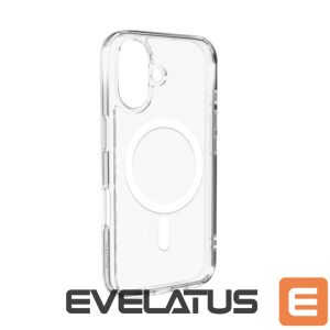 Nugarėlės dėklai Puro  Puro Lite Mag MagSafe Silicone Case for iPhone 16 - Transparent 