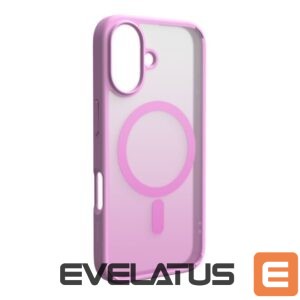 Aizmugurējais vāciņš Puro  Puro Gradient MagSafe Silicone Case for iPhone 16 - Pink 