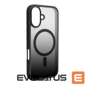 Aizmugurējais vāciņš Puro  Puro Gradient MagSafe Silicone Case for iPhone 16 - Black 