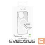 Tagakaaned Puro  Puro Lite Mag Pro MagSafe Silicone Case for iPhone 15 Pro Max - Transparent 