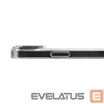 Back panel cover Puro  Puro Cover in PC+TPU+TPE with integrated magnets "LITE MAG PRO" for iPhone 15 Pro, white color 