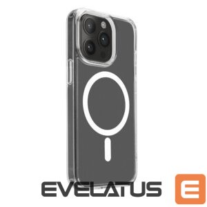 Tagakaaned Puro  Puro Lite Mag MagSafe Silicone Case for iPhone 15 Pro - Transparent 