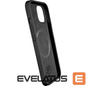 Back panel cover Puro  Puro Icon Mag MagSafe Silicone Case for iPhone 12 / 12 Pro - Black 