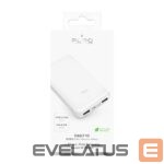 Ārējais akumulators Puro Elektrik  Powerbank Puro White 10000mAh 12W 2xUSB-A + USB-C - white 