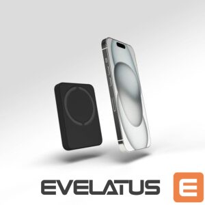 Ārējais akumulators Puro Elektrik  Puro Mini Power Mag 4200mAh Power Bank with MagSafe USB-C - Black 