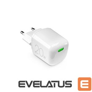 Adapteris Puro Elektrik  Puro 20W GaN USB-C Wall Charger - White 