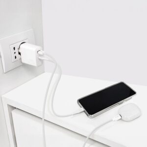 Adapteris Puro Elektrik  Puro 25W Power Delivery USB-A USB-C Wall Charger - White 