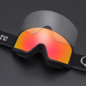 Teised Qunature  Qunature White Ski Goggles for Adults - Black 