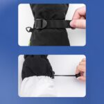 Citi Qunature  Qunature Ski Gloves - Finger Style Black M 