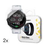 Rihm Wozinsky  Wozinsky Full Glue Tempered Glass for Garmin Forerunner 265S 46mm (2 pcs.) 