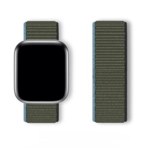 Siksniņa Hurtel  Sport Loop Strap for Apple Watch 38 / 40 / 41 mm - Green 