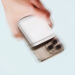 Power bank Wozinsky  Powerbank Wozinsky WLWP-10KA0Y3WS 22.5W PD Qi2 10000 mAh, with stand, 1x USB-A, 1x USB-C - white 