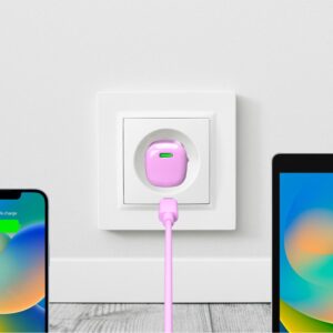 Adapteris Puro Elektrik  Puro 20W GaN USB-C Wall Charger - Pink 