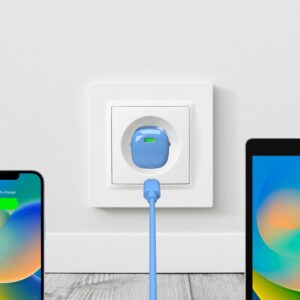 Adapteris Puro Elektrik  Puro 20W GaN USB-C Wall Charger - Blue 