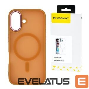 Aizmugurējais vāciņš Wozinsky  Wozinsky Fashion Case MagSafe for Samsung Galaxy S25 Ultra - orange 
